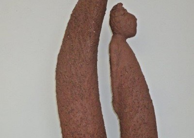 DIE VERTRÄUMTEN - Skulpturen aus Ton von Christl Angele-Scheffold